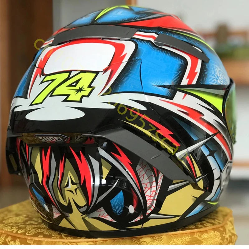 Motorcycle Full Face Helmet SHOEI X14 X-Spirit III Red Kato DAIJIRO TC-1 X-Fourteen Sports Bike Racing Helmet Motorcycle Helmet