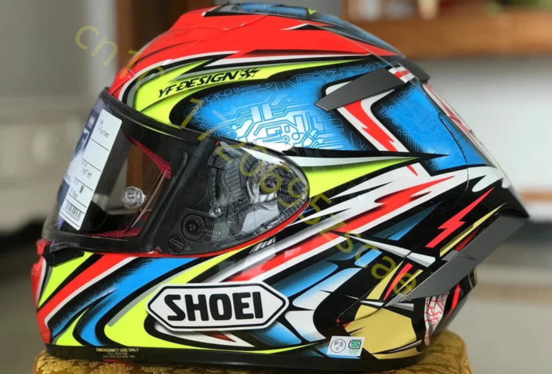 Motorcycle Full Face Helmet SHOEI X14 X-Spirit III Red Kato DAIJIRO TC-1 X-Fourteen Sports Bike Racing Helmet Motorcycle Helmet
