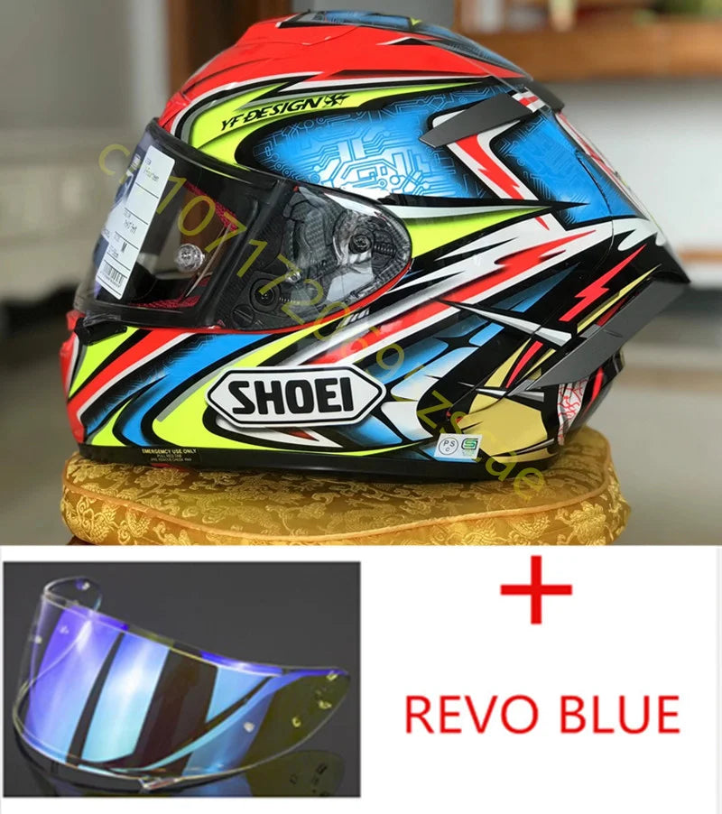 Motorcycle Full Face Helmet SHOEI X14 X-Spirit III Red Kato DAIJIRO TC-1 X-Fourteen Sports Bike Racing Helmet Motorcycle Helmet