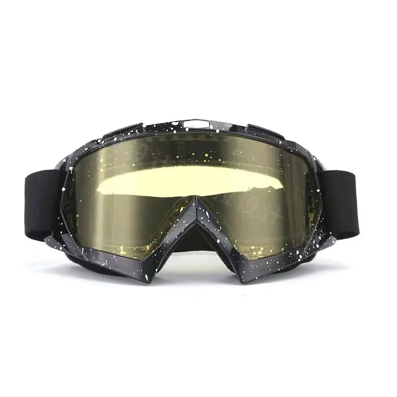 Stylish motorcycle goggles for motocross, MX, dirt biking, and outdoor sports – Perfect helmet goggles for ATV, skiing, and cycling!