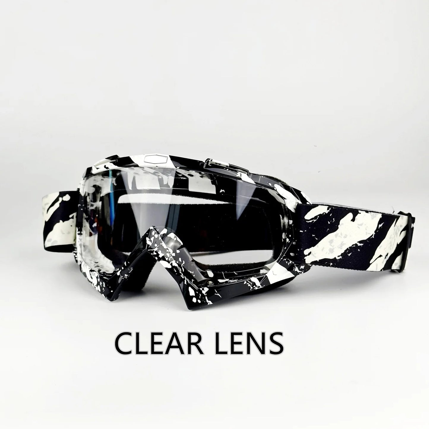 Vibrant Motocross Goggles for Ultimate Riding Experience - Perfect for Skiing, ATV, Downhill, and Mountain Biking Adventures!