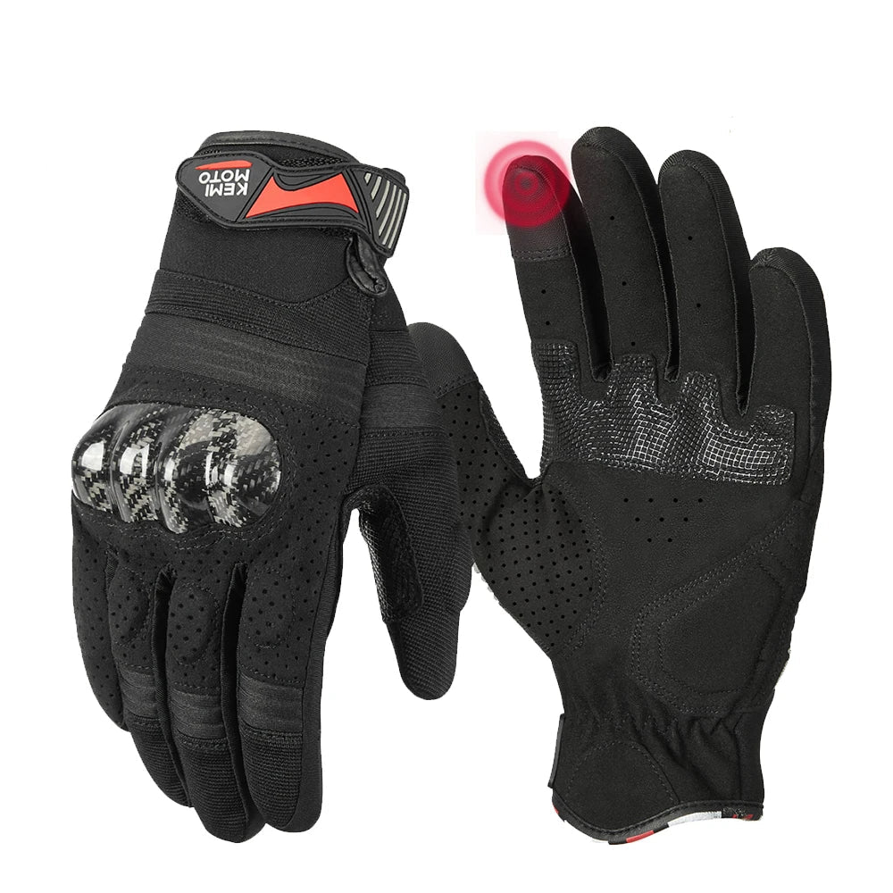 Summer Breathable Racing Gloves