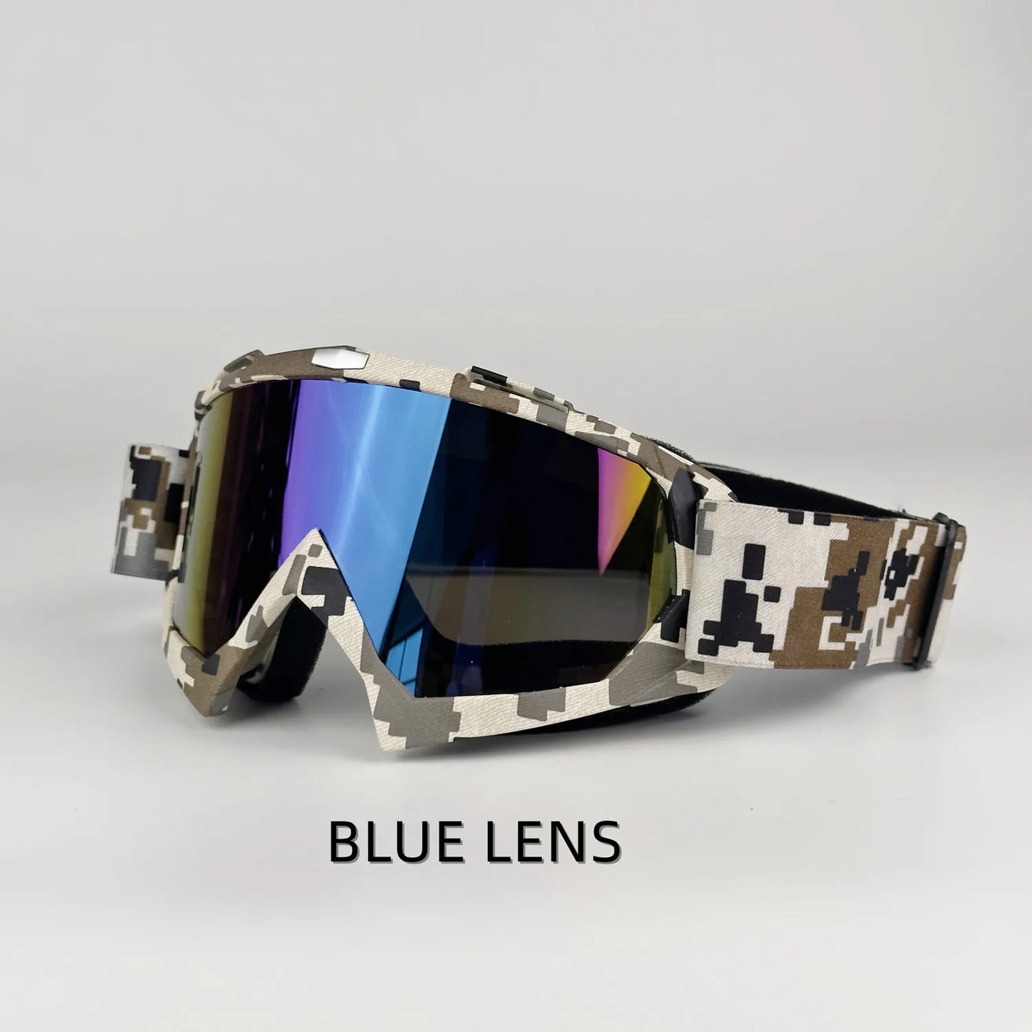 Vibrant Motocross Goggles for Ultimate Riding Experience - Perfect for Skiing, ATV, Downhill, and Mountain Biking Adventures!