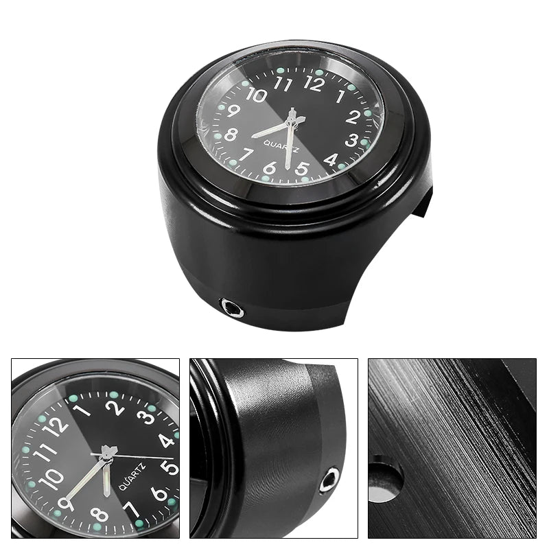 Bike Handlebar Mount Quartz Clock Watch