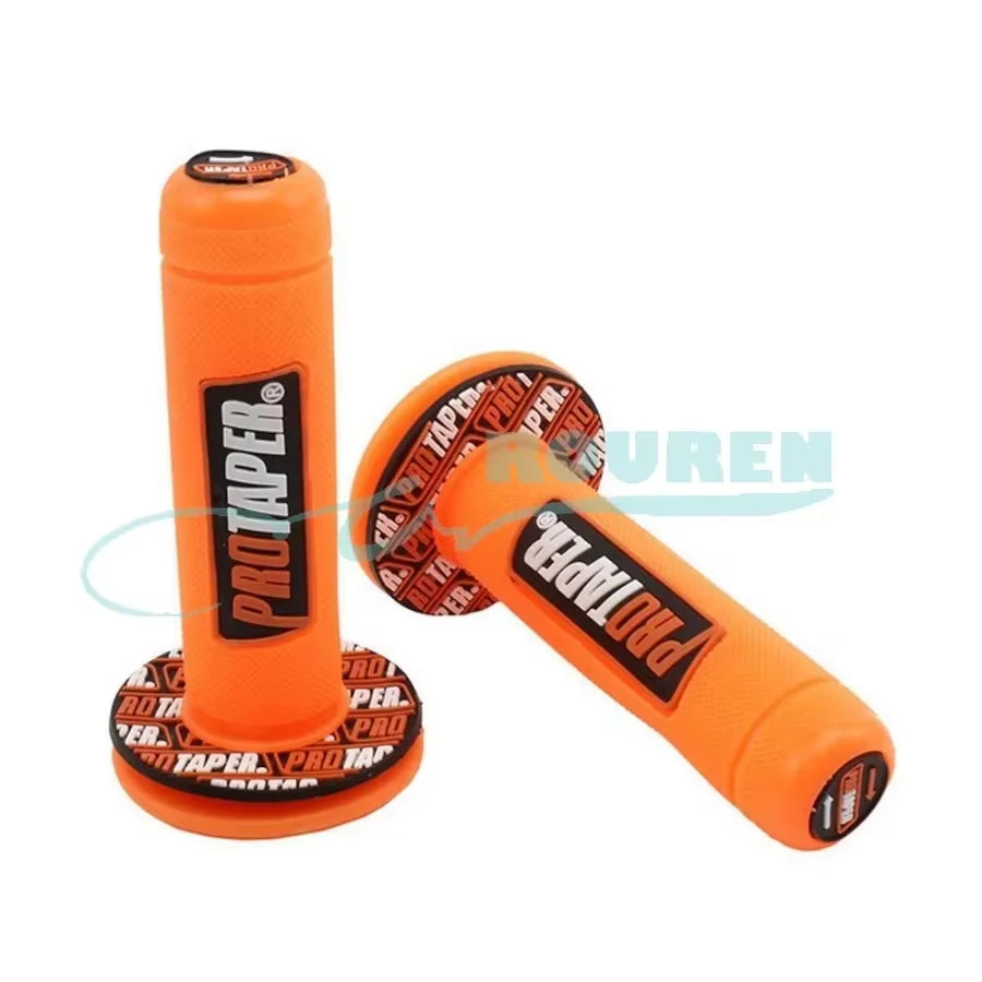 Ergonomic Gel Hand Grips for Motorcycle Handlebars - Pro Taper Cone Grip for 7/8" (22mm) Motocross, Dirt, and Pit Bikes!