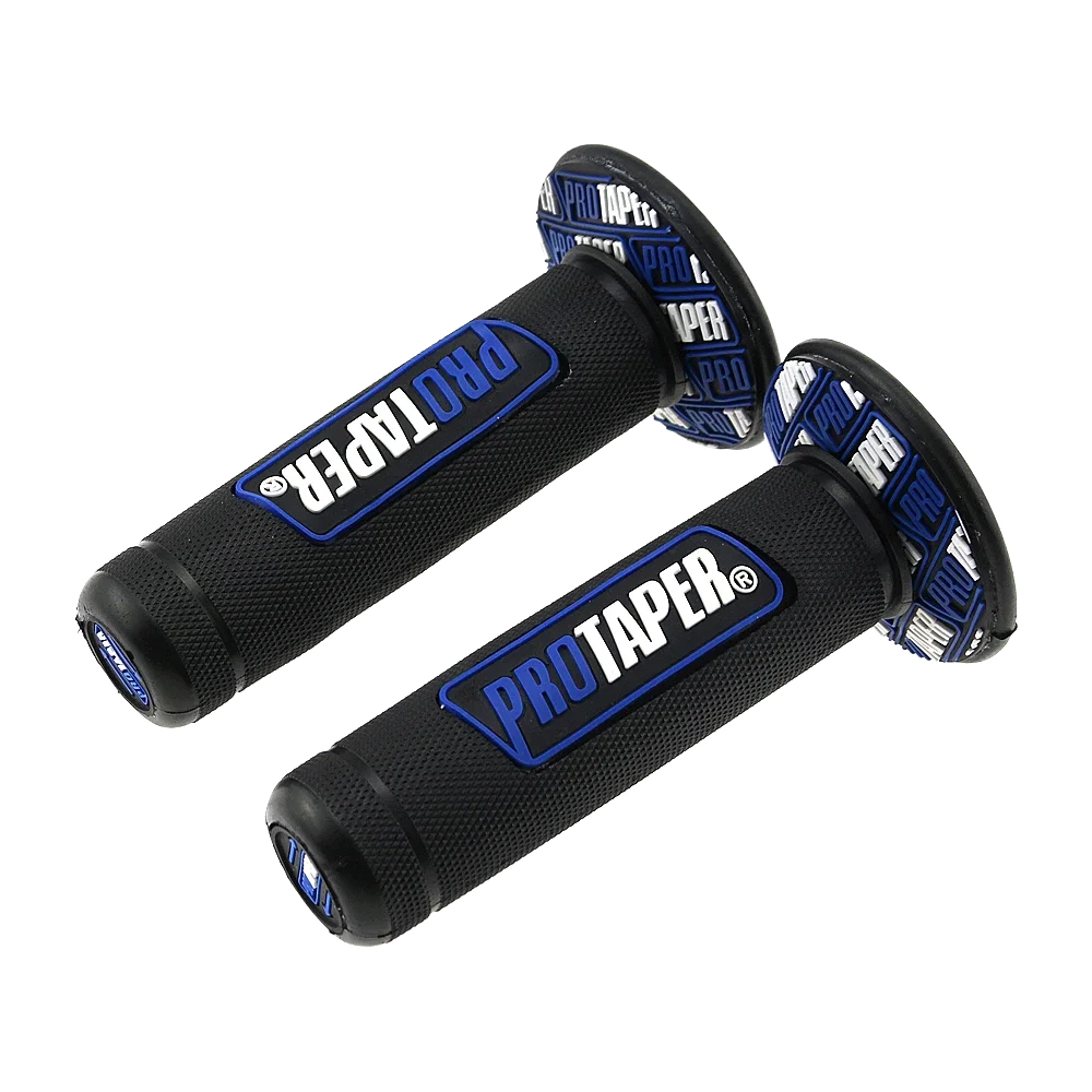 Ergonomic Gel Hand Grips for Motorcycle Handlebars - Pro Taper Cone Grip for 7/8" (22mm) Motocross, Dirt, and Pit Bikes!