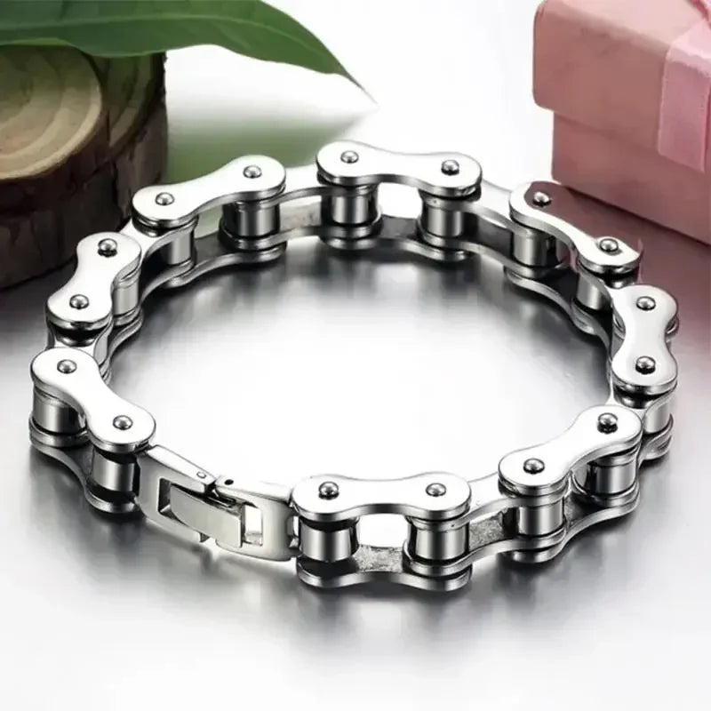 Biker Bicycle Motorcycle Chain Bracelet