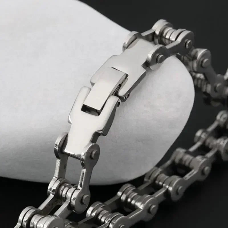 Biker Bicycle Motorcycle Chain Bracelet