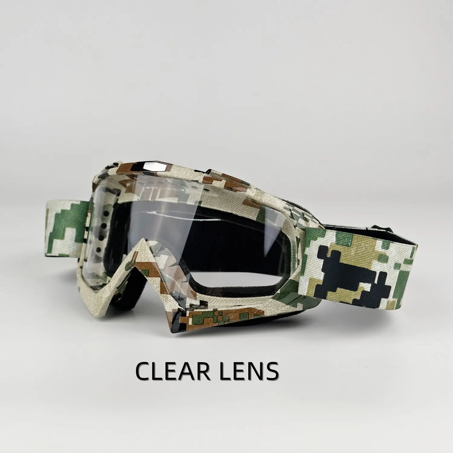 Vibrant Motocross Goggles for Ultimate Riding Experience - Perfect for Skiing, ATV, Downhill, and Mountain Biking Adventures!