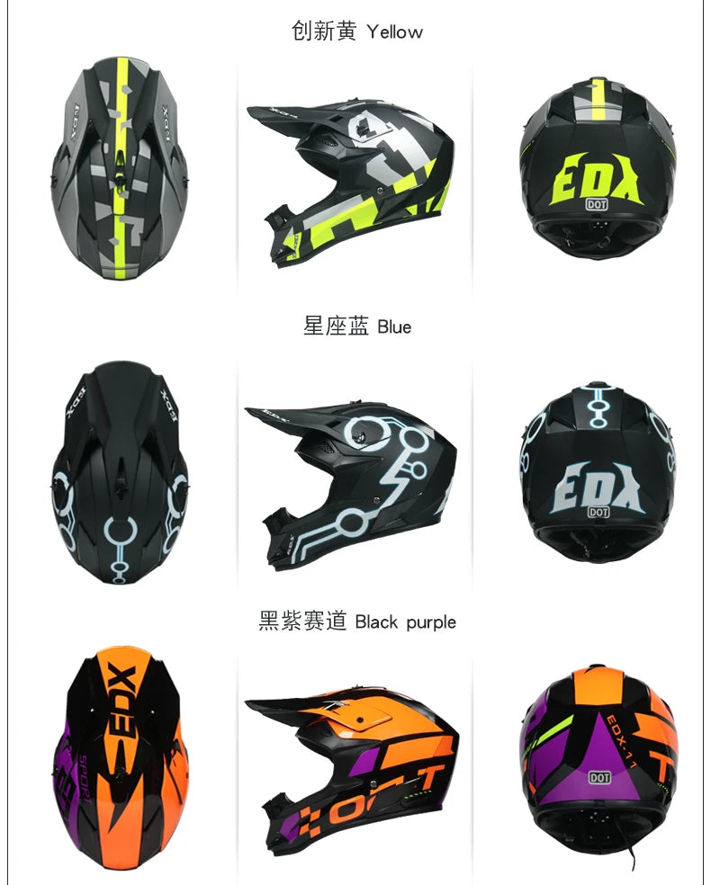 Motorcycle Helmet with free Gloves and Mask