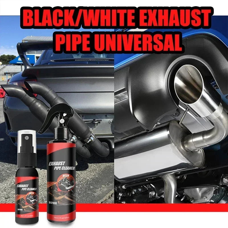 Car and Motorcycle Exhaust Pipe Cleaner Kit Metal Multi-Purpose Pipe Derusting Spray Rust Remover Car Motorcycle Maintenance