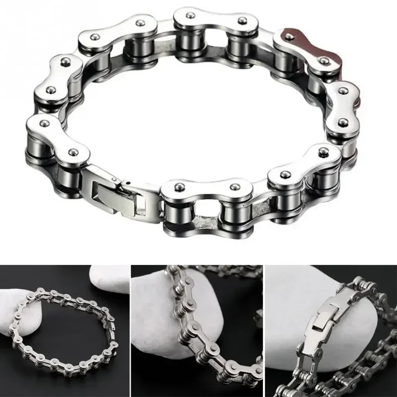 Biker Bicycle Motorcycle Chain Bracelet