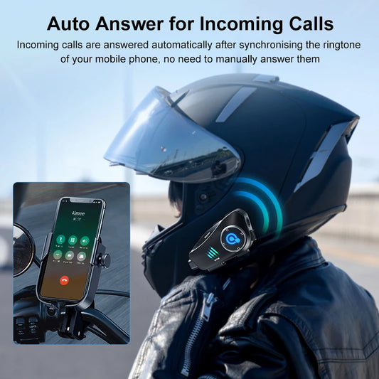 Q28 Motorcycle Helmet Bluetooth Headsets Handsfree Call Moto Dashcam 1080P HD Video Recorder DVR Waterproof Headphone