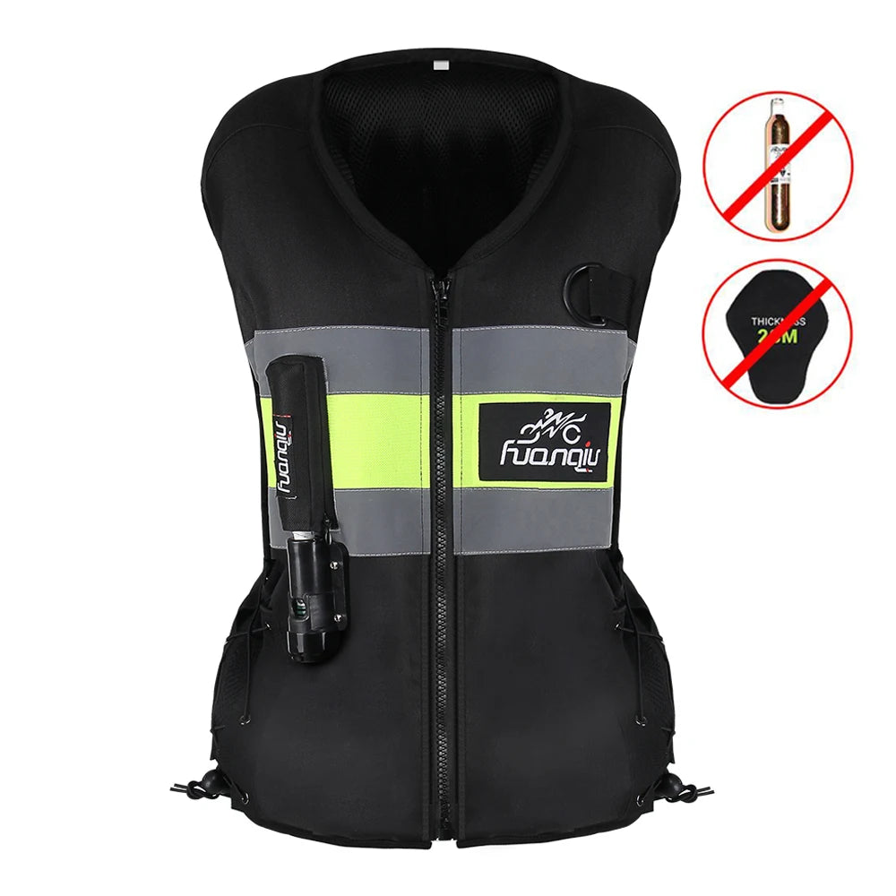 CE Certified Motorcycle Airbag Vest Jacket Motocross Protective Airbag Racing Jacket Safety Vest Jaqueta Reflective Chaqueta