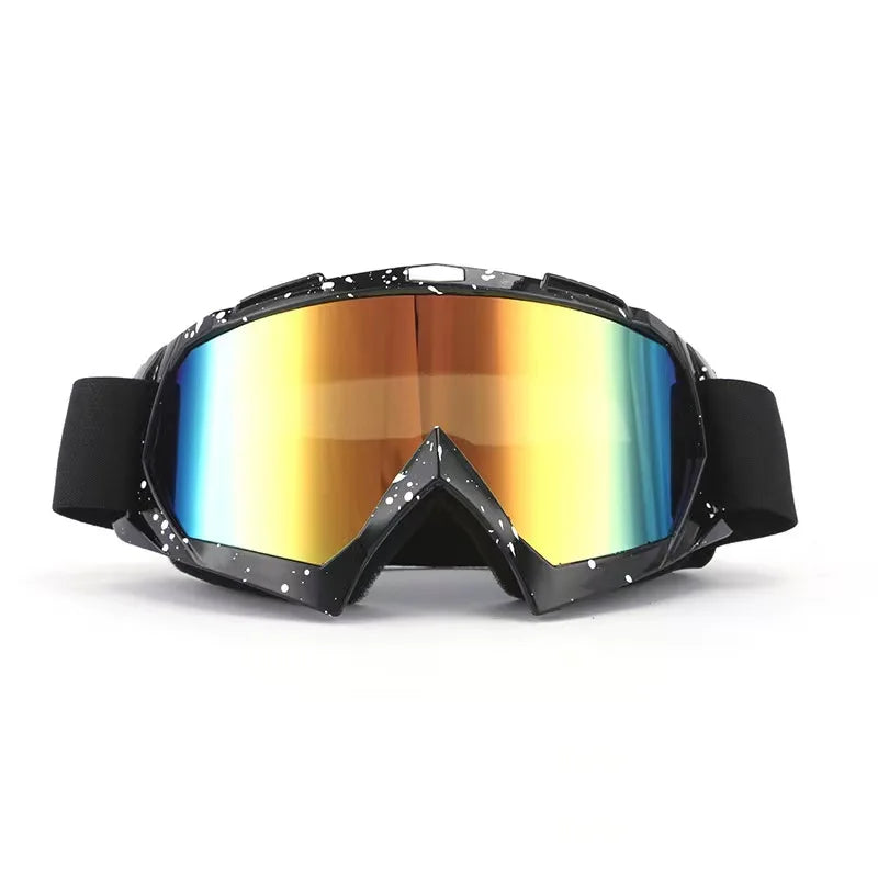 Stylish motorcycle goggles for motocross, MX, dirt biking, and outdoor sports – Perfect helmet goggles for ATV, skiing, and cycling!