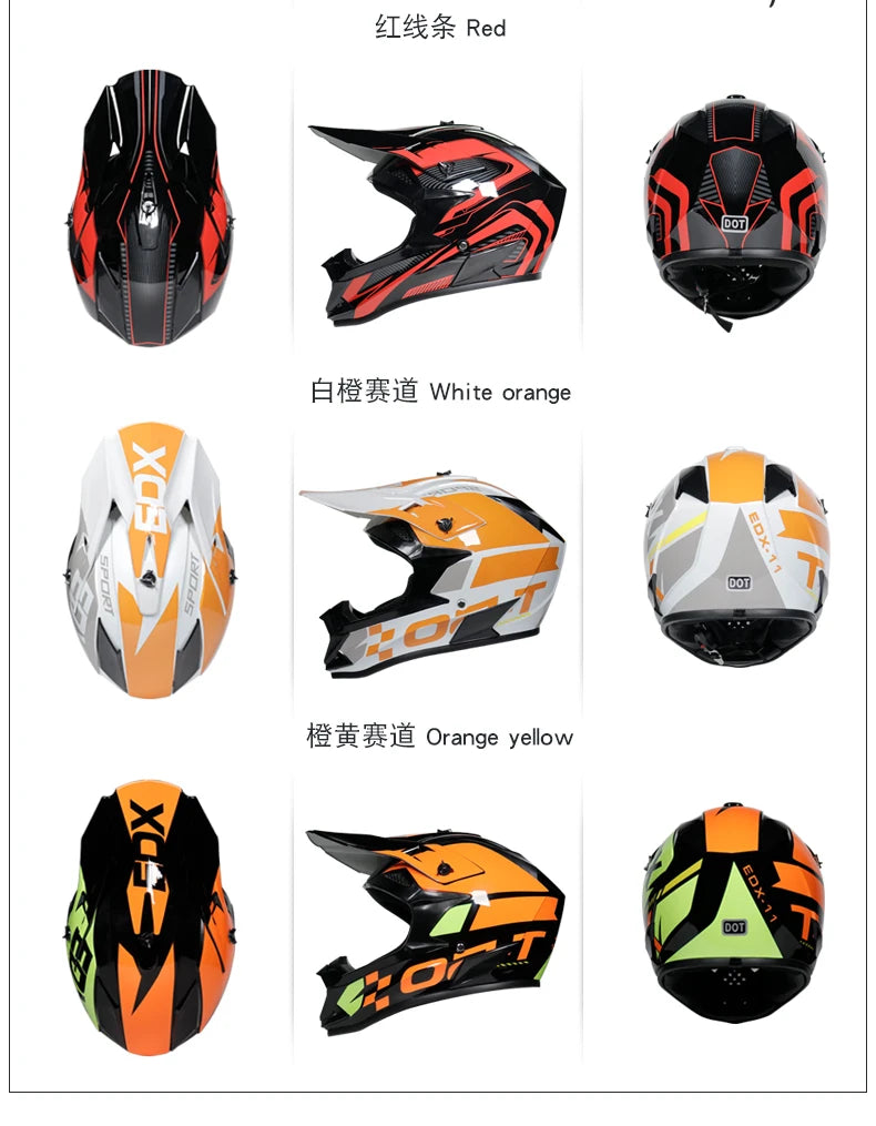 Motorcycle Helmet with free Gloves and Mask