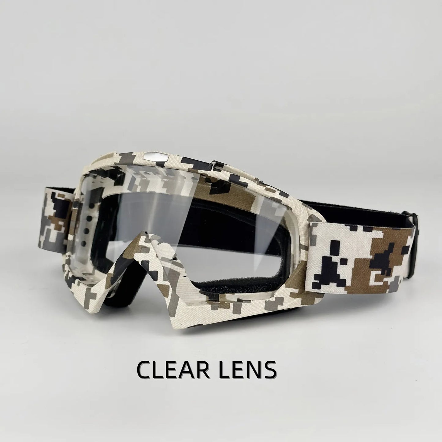 Vibrant Motocross Goggles for Ultimate Riding Experience - Perfect for Skiing, ATV, Downhill, and Mountain Biking Adventures!