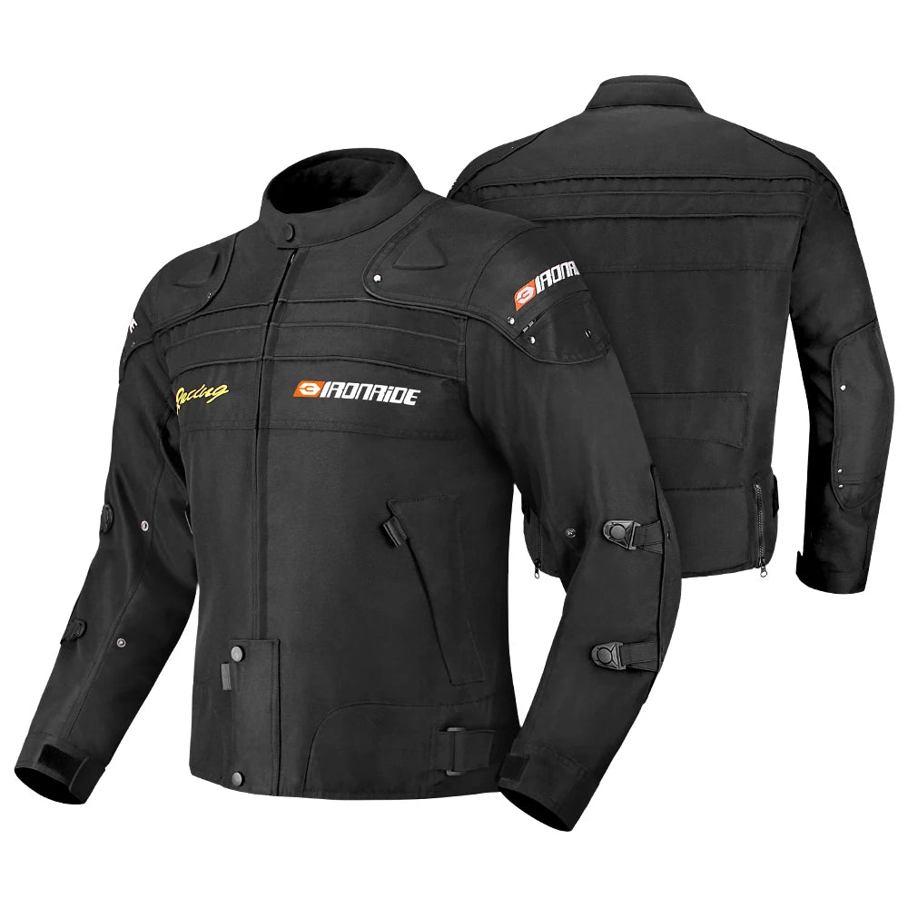 DUHAN Motorcycle Jacket and Pants: Windproof Set for Men with Durable Armor for Maximum Comfort and Protection in Winter