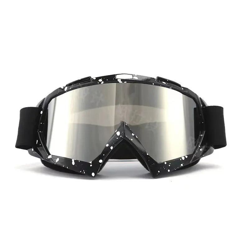 Stylish motorcycle goggles for motocross, MX, dirt biking, and outdoor sports – Perfect helmet goggles for ATV, skiing, and cycling!